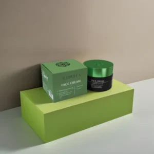Crème visage avec huile d’argan, panthénol, protéines de soie, vitamine E, huile de jojoba & aloe vera | HYDRATANT & RÉÉQUILIBRANT CR03B 50ml
