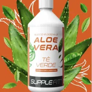 JUS ET PULPE D’ALOE VERA THÉ VERT 1 LITRE